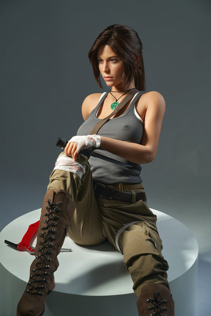 Lara Croft 166cm E Cup Silicone Doll